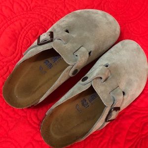 Womens Birkenstock Boston Soft Footbed Clog